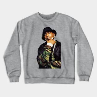 Tony Yayo In Camo Crewneck Sweatshirt